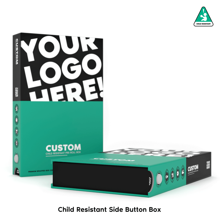 Child Resistant and Non-CR Pre Roll Push Boxes