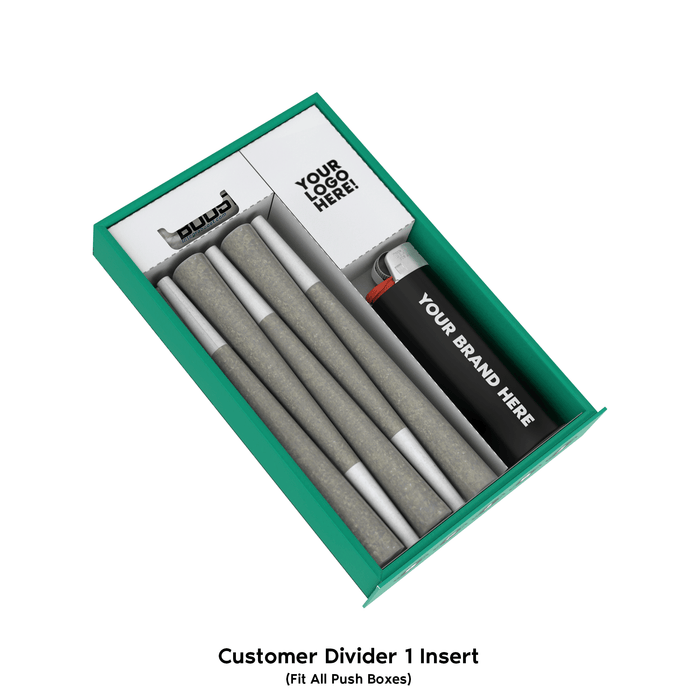 Child Resistant and Non-CR Pre Roll Push Boxes