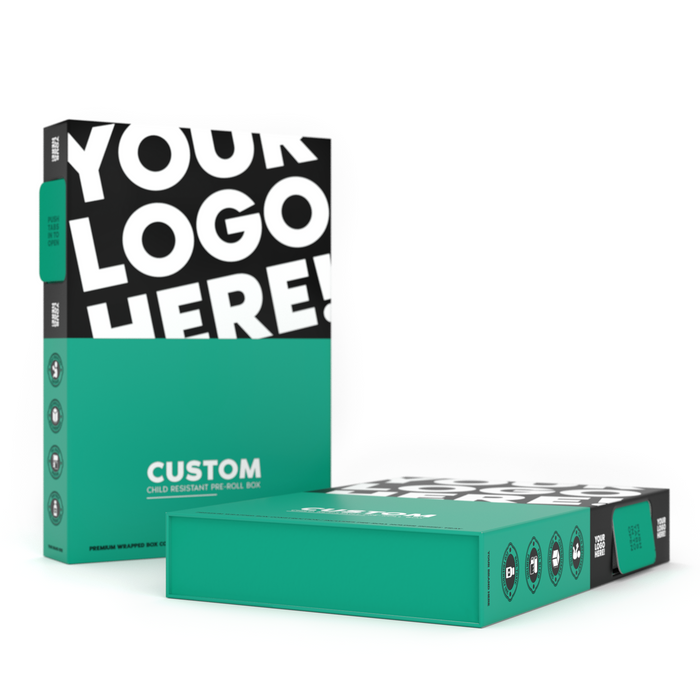 Child Resistant Side Tab Push Box