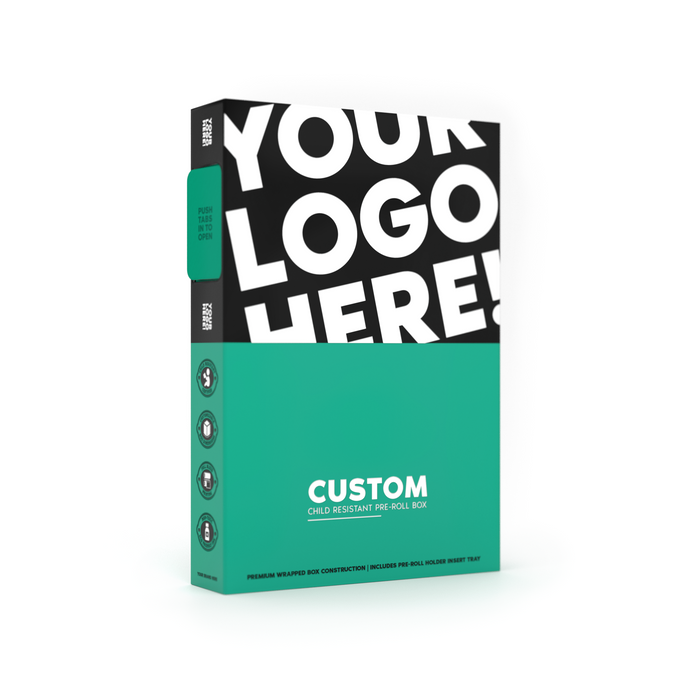 Child Resistant Side Tab Push Box