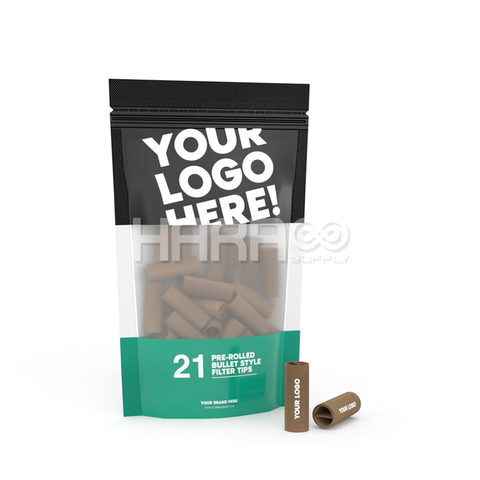 Pre Rolled Bullet Tips (21 Pack)
