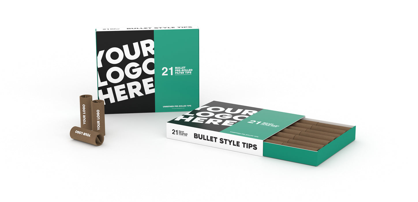 Bullet Style Filter Tip Slide Box