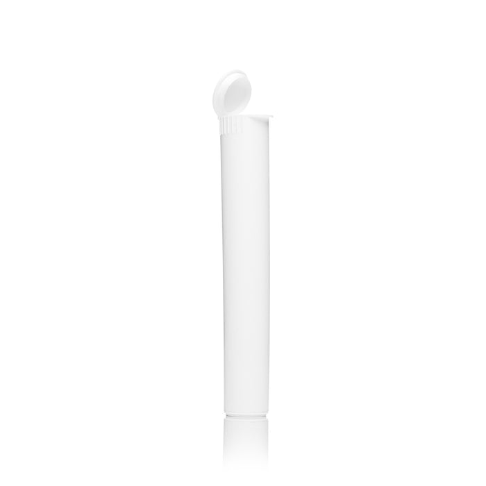 Pop Top Vial 116mm - White [1000 tubes per Case] Child Resistant